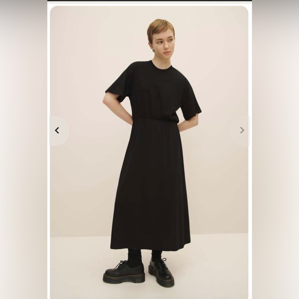 Kowtow T-Shirt Dancer Dress in Black Size S